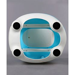 Babyhug Cow Potty Chair - White Blue