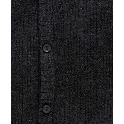 Babyhug Full Sleeves Thermal Vest - Dark Grey