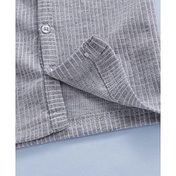 Babyhug Full Sleeves Thermal Vest - Light Grey