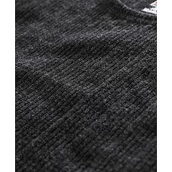 Babyhug Sleeveless Thermal Vest - Dark Grey