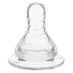 Babyhug Mountain Shape Feeding Bottle White 125 ml - ( Nipple Design May Vary)
