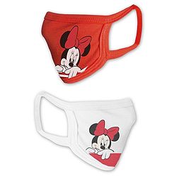 Babyhug 2 to 4 Years Washable & Reusable Knit Face Mask Minnie Mouse - Pack of 2