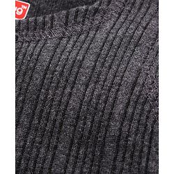 Babyhug Full Sleeves Thermal Vest - Dark Grey