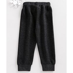 Babyhug Full Length Thermal Bottoms - Dark Grey