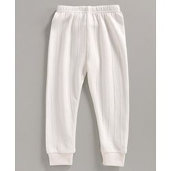 Babyhug Full Length Thermal Bottoms - Off White