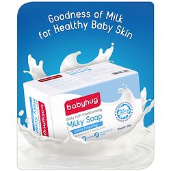 Babyhug Daily Rich Moisturising Milky Soap - 75 g