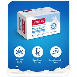 Babyhug Daily Rich Moisturising Milky Soap - 75 g