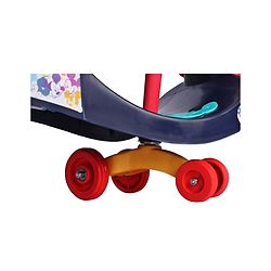 Babyhug Mickey Gyro Swing Car - Red Blue