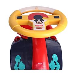 Babyhug Mickey Gyro Swing Car - Red Blue