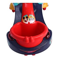 Babyhug Mickey Gyro Swing Car - Red Blue