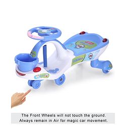Babyhug Doremon Gyro Swing Car - Red Blue