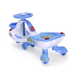 Babyhug Doremon Gyro Swing Car - Red Blue
