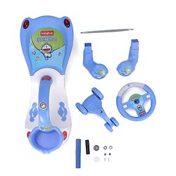 Babyhug Doremon Gyro Swing Car - Red Blue