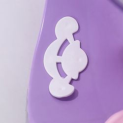 Babyhug Princess Gyro Swing Car - Purple