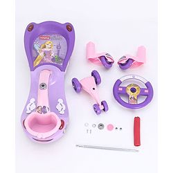 Babyhug Princess Gyro Swing Car - Purple