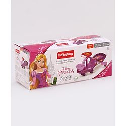Babyhug Princess Gyro Swing Car - Purple