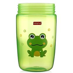 Babyhug Owl Print Straw Sipper Bottle  360 ml, Blue | BPA Free | Spill-Resistant |Flip Lid | Dishwasher Safe | Travel Friendly | Ideal for Newborns & Toddlers
