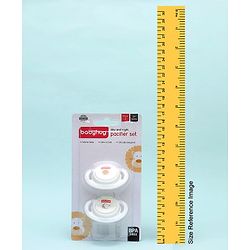 Babyhug Silicone Pacifier Pack of 2 - White