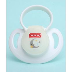 Babyhug Silicone Pacifier Pack of 2 - White