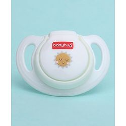 Babyhug Silicone Pacifier Pack of 2 - White