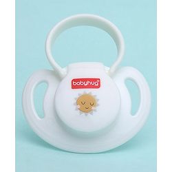 Babyhug Silicone Pacifier Pack of 2 - White