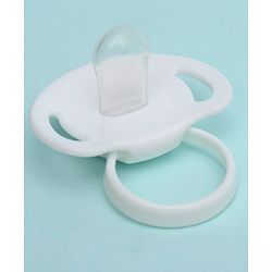Babyhug Silicone Pacifier Pack of 2 - White