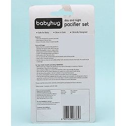 Babyhug Silicone Pacifier Pack of 2 - White