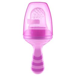 Babyhug Popsicle Shaped Fruit & Food Nibbler - Pink