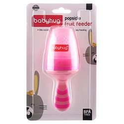 Babyhug Popsicle Shaped Fruit & Food Nibbler - Pink