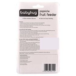 Babyhug Popsicle Shaped Fruit & Food Nibbler - Pink