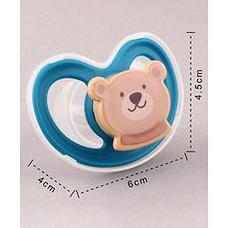 Babyhug Pacifier with Holder - Blue