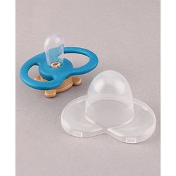 Babyhug Pacifier with Holder - Blue