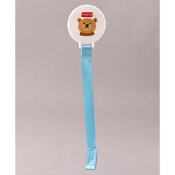 Babyhug Pacifier with Holder - Blue