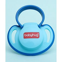 Babyhug Silicone Pacifier With Sterilizer Case Pack of 2 - Blue
