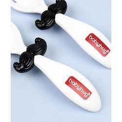 Babyhug Spoon & Fork Set - Black