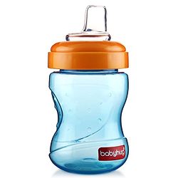 Babyhug Spout and Straw Sipper Set of 2 Green Blue - 180 ml Each