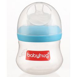 Babyhug Wide Neck Feeding Bottle Blue - 125 ml