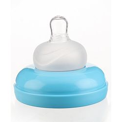 Babyhug Wide Neck Feeding Bottle Blue - 125 ml
