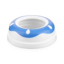 Babyhug Anti Colic Feeding Bottle Hippo Shape Blue - 125 ml