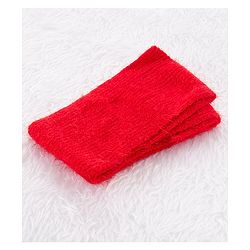 Babyhug Woolen Cap & Gloves With Muffler Red -  Diameter 10 cm