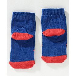 Cute Walk by Babyhug Ankle Length Anti Bacterial Socks Vehicle Design Pack of 3 - Blue Grey