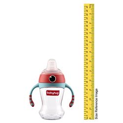 Babyhug Soft Spout Twin Handle Tritan Cup Blue Red - 300 ml