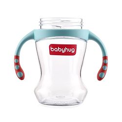 Babyhug Soft Spout Twin Handle Tritan Cup Blue Red - 300 ml