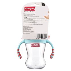 Babyhug Soft Spout Twin Handle Tritan Cup Blue Red - 300 ml