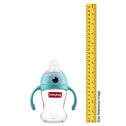 Babyhug Soft Spout Twin Handle Tritan Cup Blue - 300 ml