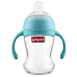 Babyhug Soft Spout Twin Handle Tritan Cup Blue - 300 ml