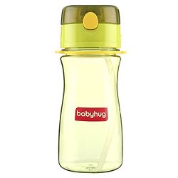 Babyhug Straw Sipper with Carrying Strap Green - 400 ml