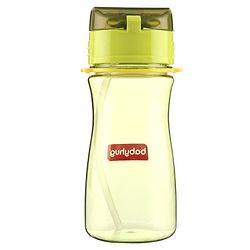 Babyhug Straw Sipper with Carrying Strap Green - 400 ml