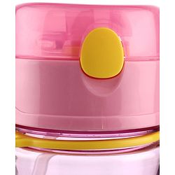 Babyhug Straw Sipper with Carrying Strap Pink - 400 ml