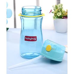 Babyhug Straw Sipper Blue - 400 ml